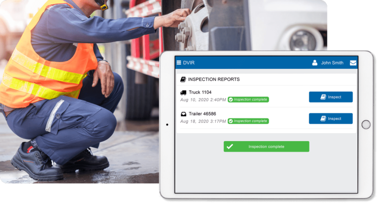 Driver Vehicle Inspection Reports (DVIR)