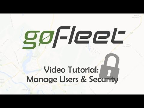 Manage Users And Security